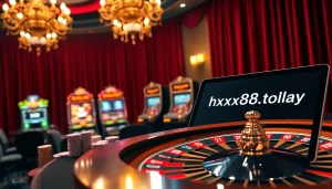 Experience the excitement at https://xx88.today/ with vibrant casino visuals highlighting thrilling games and professional gameplay.