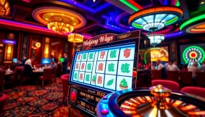 Engage with MahJong Ways 2 as players spin the reels in an exciting casino atmosphere.