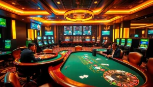 Experience thrilling gameplay at i9bet.com with dynamic casino tables and exciting slot machines.