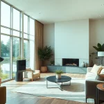 Discover elegant living room design at www.tbplhomes.com featuring natural light and stylish decor.