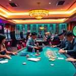 Experience the excitement of gg88 casino with vibrant gaming tables and professional dealers.