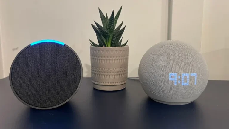 difference between echo dot and echo pop