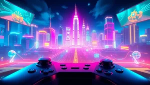 พบกับเมก้า เกม ที่มีการออกแบบกราฟิกอันสดใสและน่าตื่นเต้นในบรรยากาศที่มีชีวิตชีวา