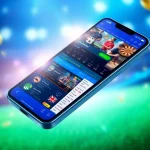 Góc nhìn hấp dẫn về ứng dụng AX88, thể hiện giao diện cá cược trực tuyến sống động trên điện thoại thông minh.