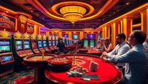 Experience the thrill of winning at LUCKYWIN casino with vibrant games and lively players.