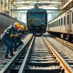 Ensure efficient railway maintenance through skilled inspections and professional teamwork.