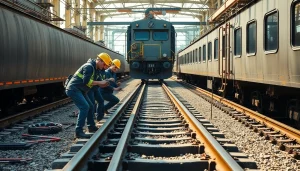 Ensure efficient railway maintenance through skilled inspections and professional teamwork.
