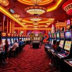 Mahjong Ways 2 attracts players with its unique layout and vibrant design on an exciting casino floor.