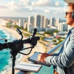 Capture the essence of South Florida Reporter through vibrant coastal news storytelling.