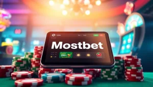 Mostbet demo ilə interaktiv kazino oyununa giriş yaradan istifadəçi dostu görünüş.