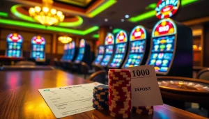 Experience the thrill of winning as you explore slot deposit 1000 opportunities at a vibrant casino.