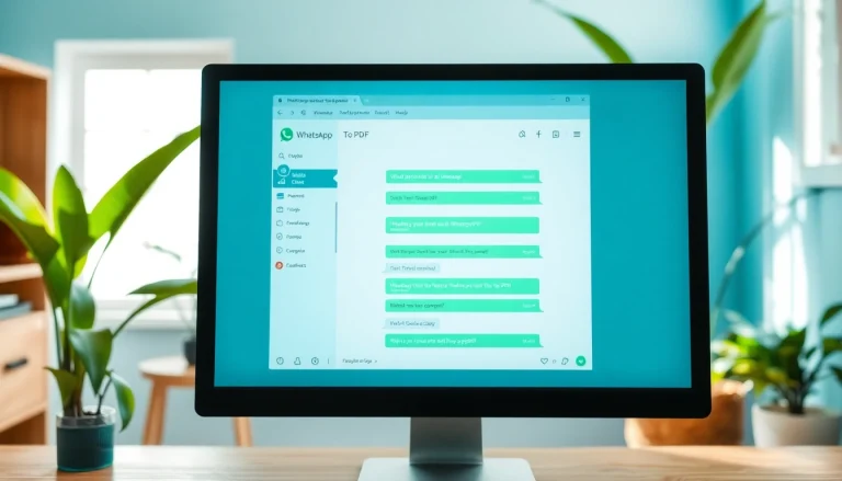 Export and convert chats from WhatsApp into PDF using https://chattopdf.app with ease.