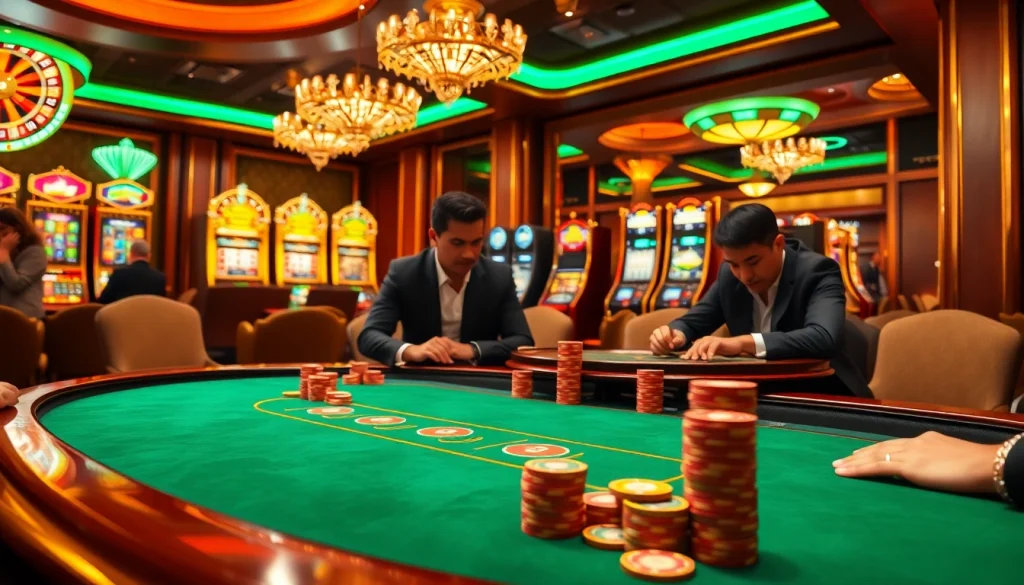 Experience the thrill of gambling at MK 8 in a luxurious casino atmosphere with poker action.
