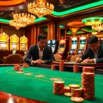 Experience the thrill of gambling at MK 8 in a luxurious casino atmosphere with poker action.