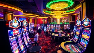 Pinco Casino reyler ilə canlı kazino atmosferini əks etdirən görüntü.