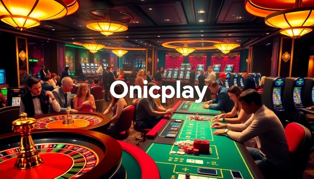 Engage with Onicplay's exciting casino offerings featuring vibrant gameplay and exclusive promotions.