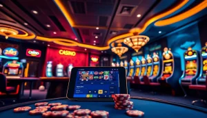 신뢰와 흥미를 강조하는 카지노사이트의 생생한 바카라와 세련된 게임 경험을 보여주는 매력적인 온라인 카지노 인터페이스