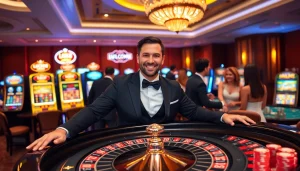 Experience the excitement of LUCK8 with engaging casino gameplay featuring roulette and poker.