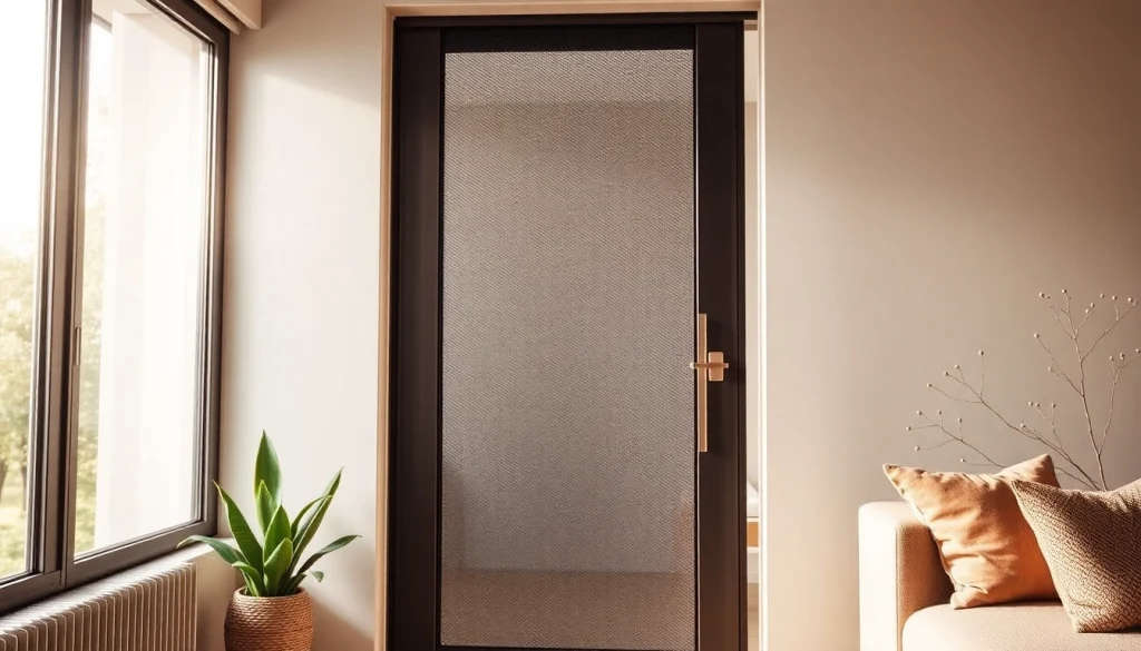 Installare una zanzariera porta finestra elegante per migliorare l'aspetto della casa.