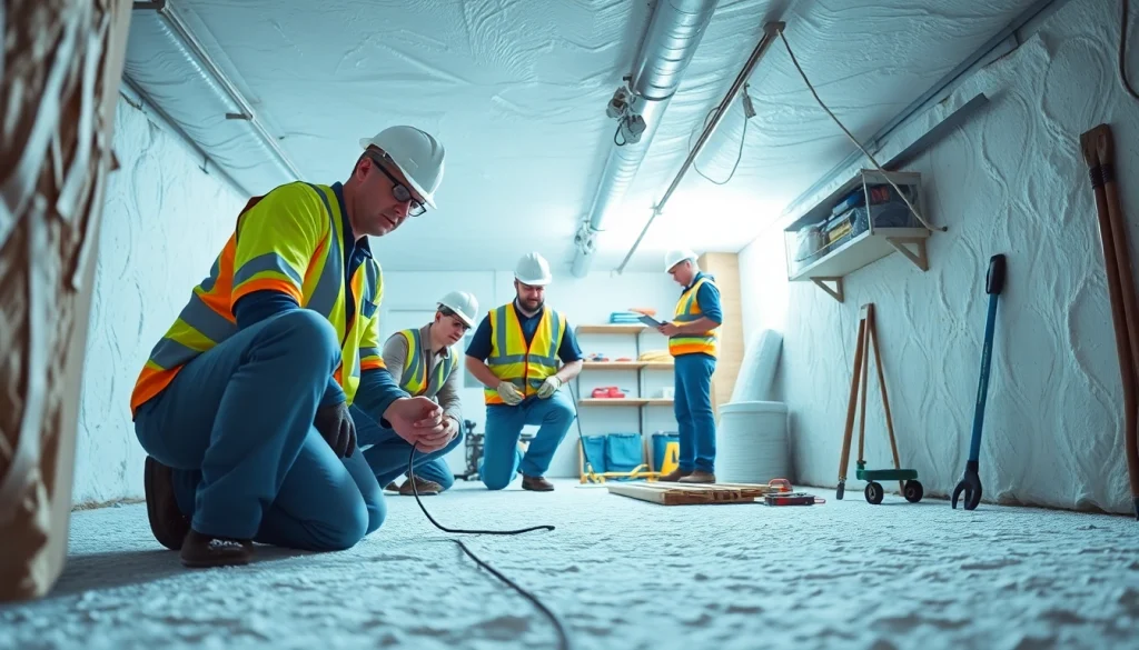 Crawl Space Restoration by a professional crew ensuring clean and efficient work.