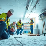 Crawl Space Restoration by a professional crew ensuring clean and efficient work.