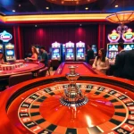 Vivez l'excitation du meilleur casino en ligne avec des tables vibrantes, de la roulette et des joueurs en action.