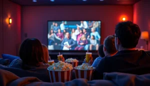 ดูหนังออนไลน์ ในโรงภาพยนตร์ที่บ้านพร้อมกลุ่มเพื่อนสนิท