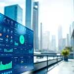 Engaging interface of an AI tool marketplace displaying various software options and analytics.