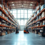 Find reliable solutions in a professional warehouse near me with organized goods and efficient layout.