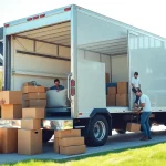 Move with professional moving companies calgary, showcasing movers efficiently loading a truck.
