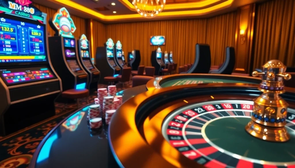 Experience the thrill of gaming at https://mm88.land/ with vibrant casino tables and immersive betting action.