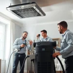 Air Duct Cleaning in Charlotte: Technicians using advanced equipment to improve indoor air quality.