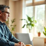 Offering expert psychiatry care India in a comforting therapist's office, emphasizing empathy and professionalism.