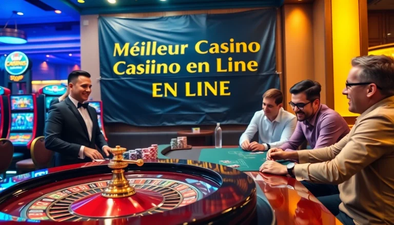 Vivez l'excitation de jouer au meilleur casino en ligne avec des tables vibrantes et des jeux captivants.