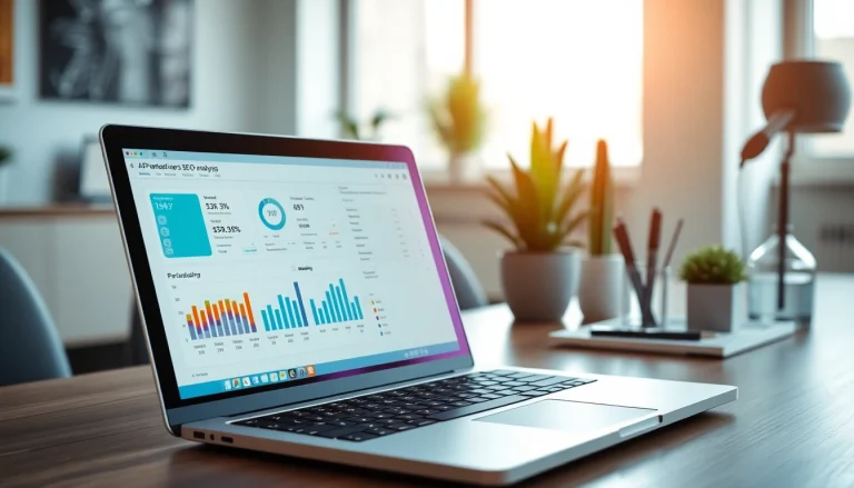 Analyze SEO meta tags effectively with a modern tool showcased in a professional setting.