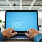 Utilize the SRT Generator tool on a laptop to create precise subtitles efficiently.