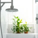 Experience the luxury of elegant showers au in a modern, serene bathroom setting.