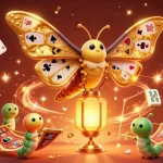 Profitez du casino en ligne sans wager avec une illustration captivante de jeux de hasard.