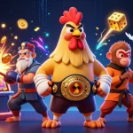 Revivez l'excitation du casino en ligne sans wager avec un coq Muay Thai et un singe Shaolin.
