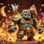 Plongez dans l'univers magique d'un casino en ligne sans wager avec un golem vivant et un chevalier hamster.